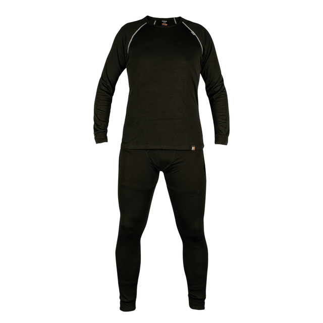 Conjunto Primera Capa De Polipropileno HW HD1 Negro